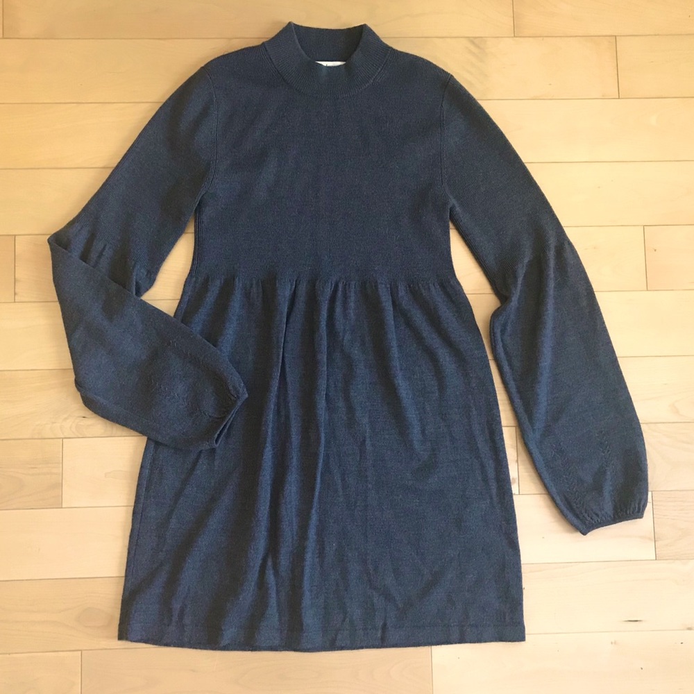Laundry grey sweater dress